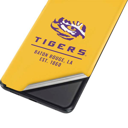 Louisiana State University - LSU Tigers Baton Rouge Yellow Galaxy S21 Plus 5G Skin